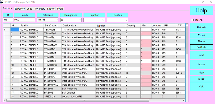 modular inventory management modular inventory management